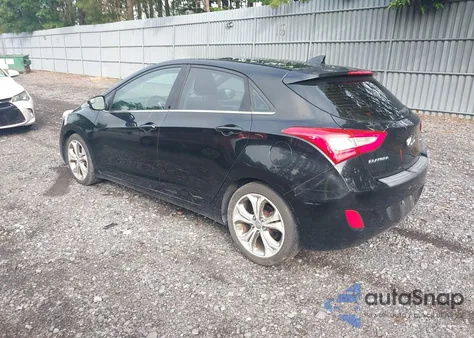 2014 Hyundai Elantra Gt Base W/Blue из США, поврежденный, VIN KMHD35LH1EU177482